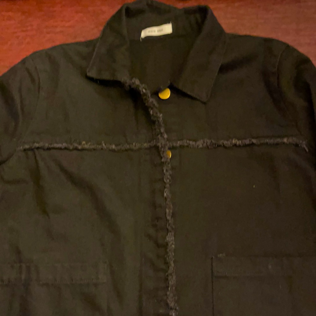 Mod Ref Black Jean Jacket